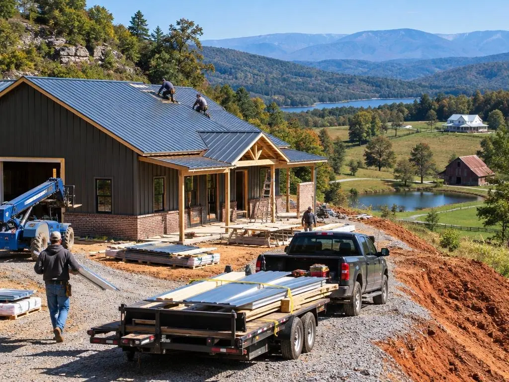 Custom Barndominium Homes in Knoxville, TN