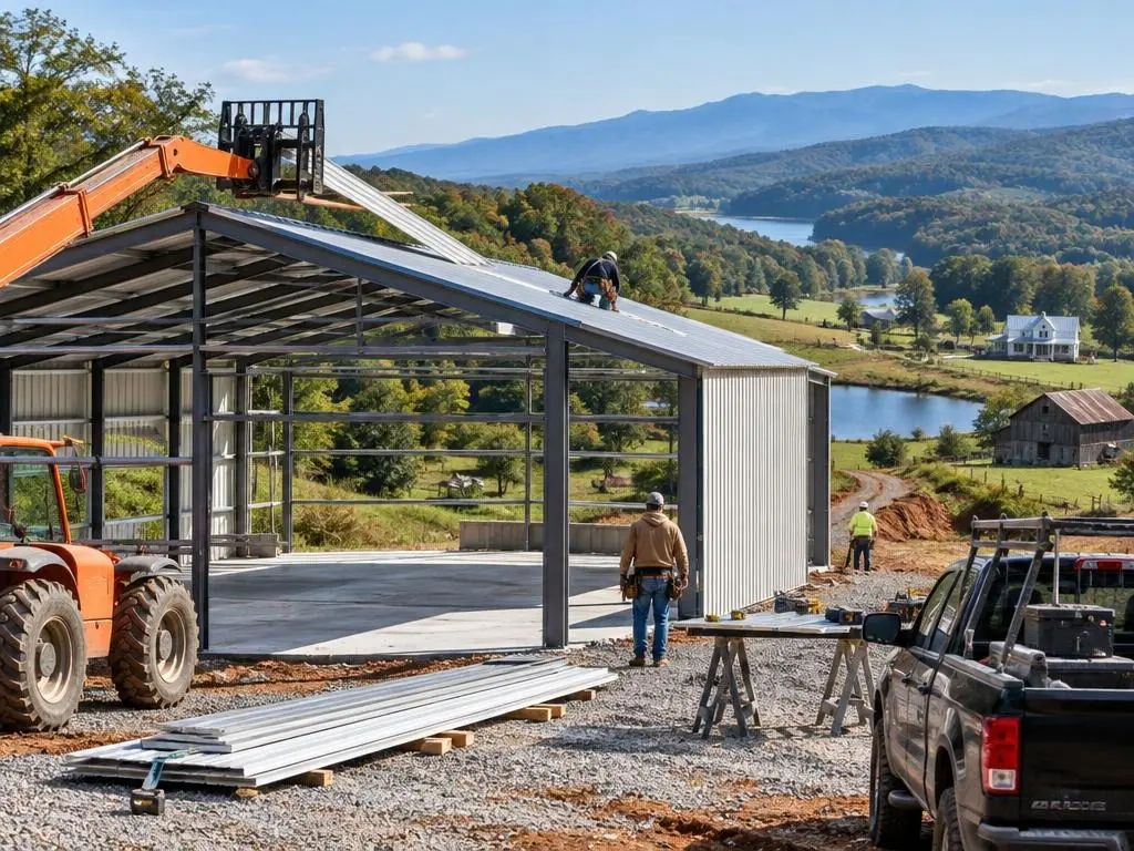 Metal Building Homes in Knoxville, TN